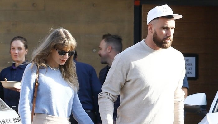 Travis Kelce dodges questions about Taylor Swift’s exes