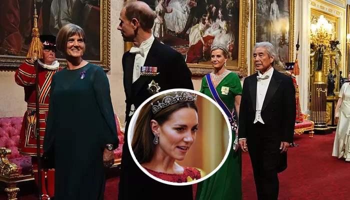Duchess Sophie borrows Kate Middletons tiara for Buckingham Palace banquet