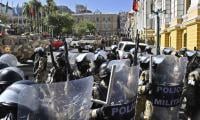 Tanks Surround Bolivian Govt Buildings As President Urges Democracy