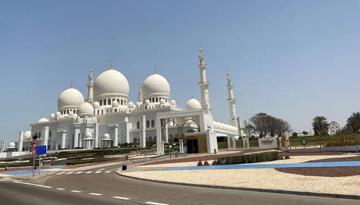 General view of empty Sheikh Zayed Mosque, as Friday prayers were suspended following the spread of the coronavirus disease (COVID-19), in Abu Dhabi, United Arab Emirates, March 20, 2020. — Reuters File