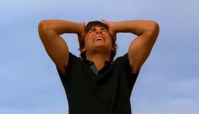 Zac Efron in High School Musical 2