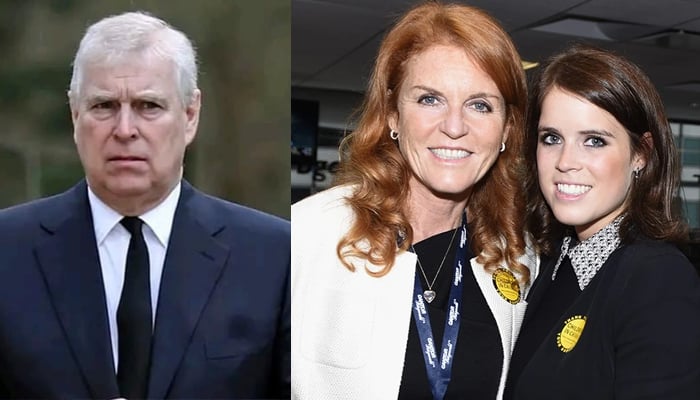 Eugenie snubs Prince Andrew as she thanks mum Sarah Ferguson for support