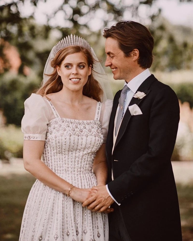 Princess Beatrice wore a special family heirloom on her wedding day