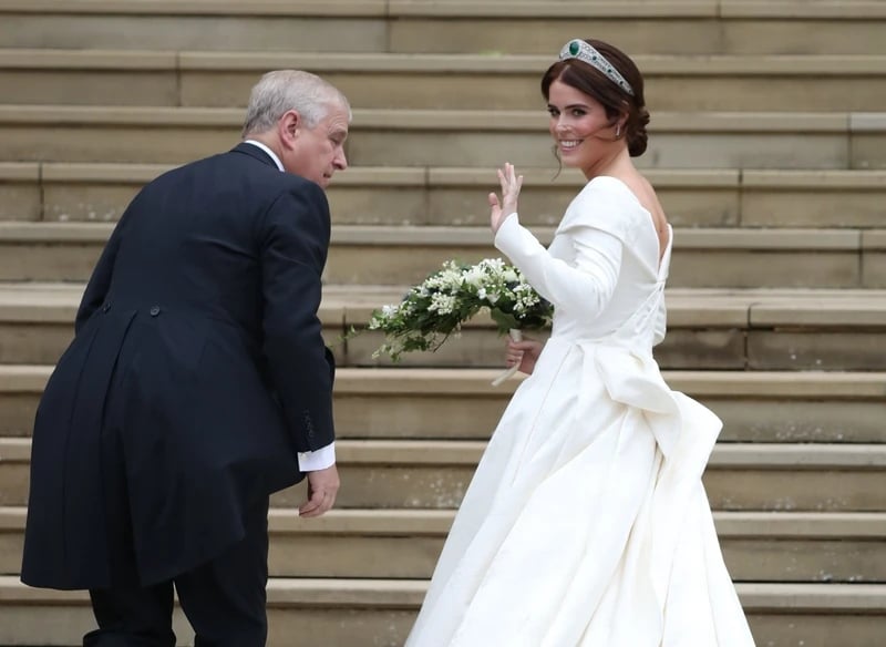 Princess Eugenie looked beautiful on her wedding day in 2018
