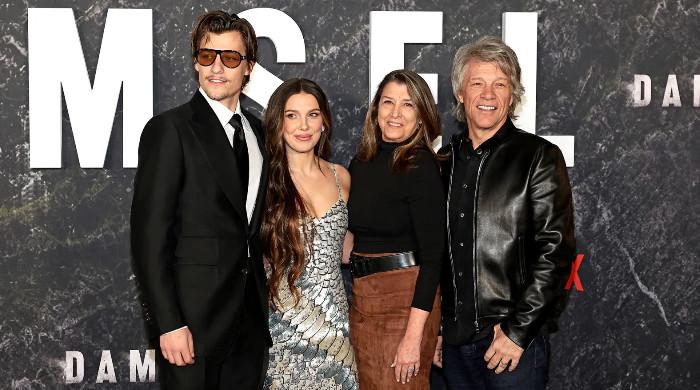 Jon Bon Jovi verwent de huwelijksreis van zijn zoon Jake Bongiovi en Millie Bobby Brown