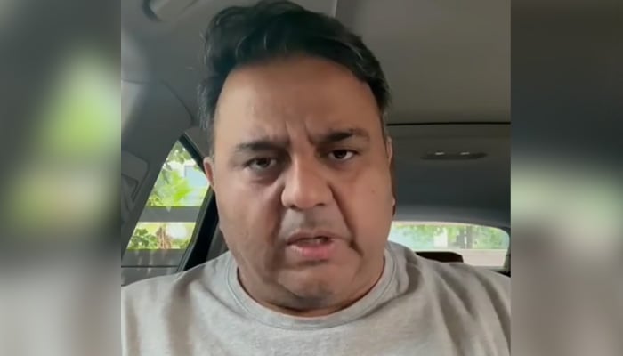 Former federal minister Fawad Chaudhry speaks on current political developments in a video message released on June 30, 2024. — Screengrab/Facebook/@fawadchaudhryHussain