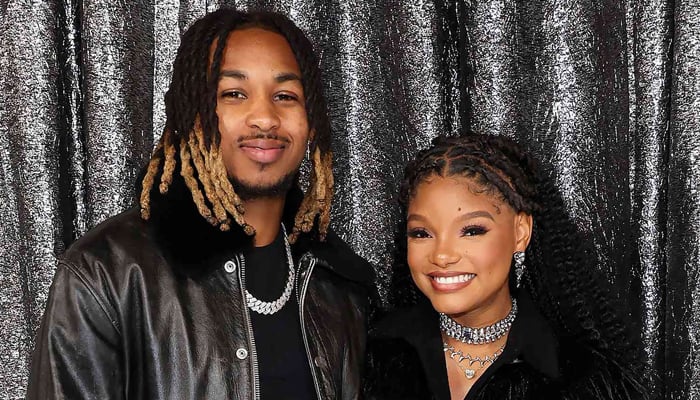 Halle Bailey and DDG welcomed son Halo in December 2023
