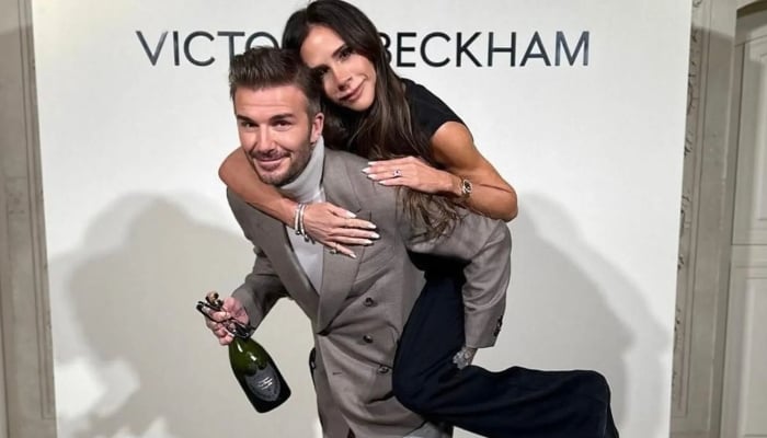 David Beckham and Victoria Beckham celebrate 25th anniversary