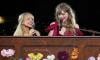 Taylor Swift cheers to Sabrina Carpenter's summer success