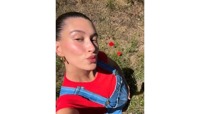 Hailey Bieber glows in new baby bump photo during joyful pregnancy journey