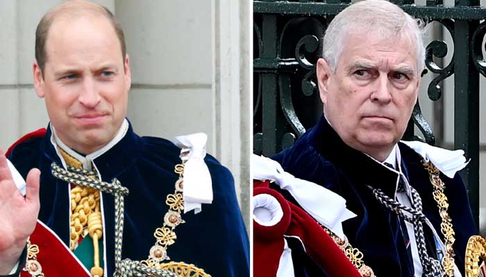 Prince William has grudge against Andrew