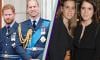 Beatrice, Eugenie choose to support Prince William, leaving Harry alone 