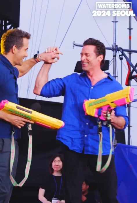 Blake Lively roasts Ryan Reynolds over water gun antics