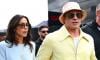 Brad Pitt, Ines de Ramon look loved-up as they attend British Grand Prix in England