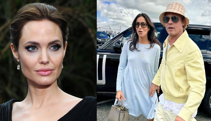Angelina Jolie reacts as Brad Pitt goes public with new girlfriend