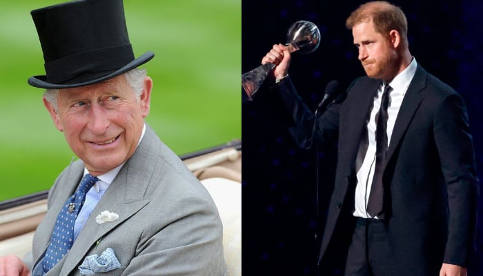 King Charles Makes Heartfelt Gesture As Prince Harry Accepts Award 4815