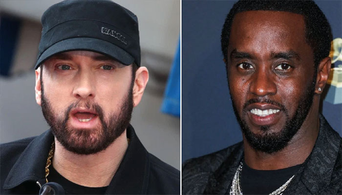 Eminem takes aim at Diddy in The death of slim shady.