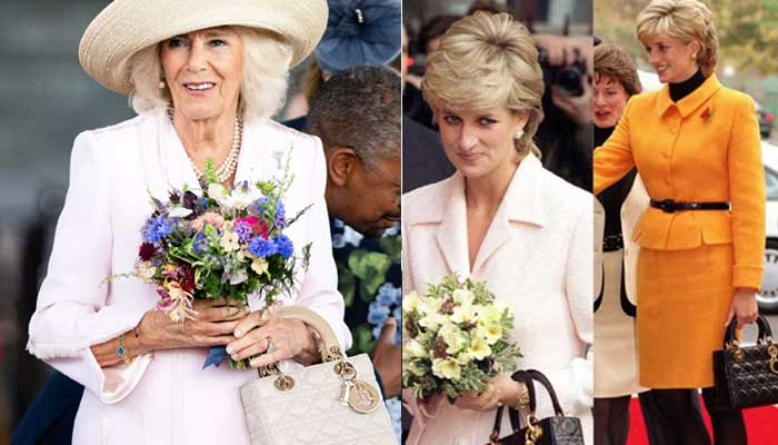 Queen Camilla admires Princess Dianas fashion sense