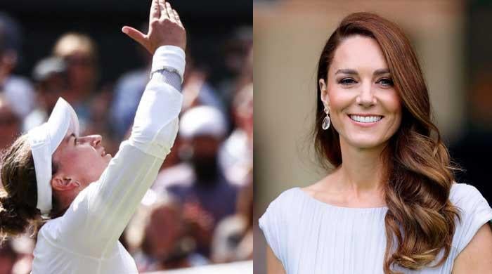 Kate Middleton celebrates as Barbora Krejcikova wins first Wimbledon title