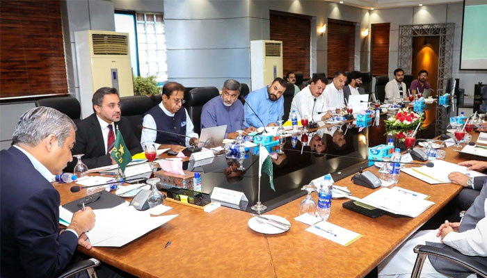 PCB Chairman Mohsin Naqvi chairs the 72nd Meeting of the PCB Board of Governors held at NCA, Lahore on 6, July, 2024. — Facebbok/Pakistan Cricket Team