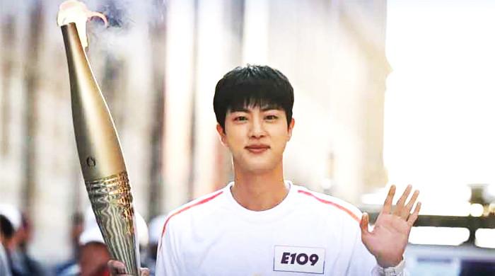 BTS' Jin 'extremely honoured' to be first torchbearer of 2024 Paris Olympics