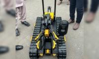 Karachi Police Deploy Robot For Security Of Muharram Processions
