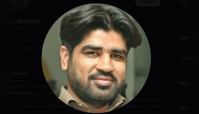 Journalist Malik Hassan Zeb. — IPI