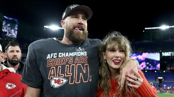 Taylor Swift, Travis Kelce pack on PDA at Eras Tour in Germany