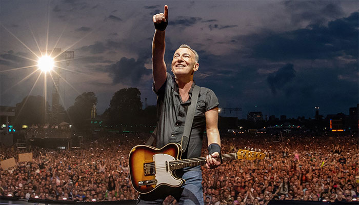 Bruce Springsteen tops 65.5 million US album sales.