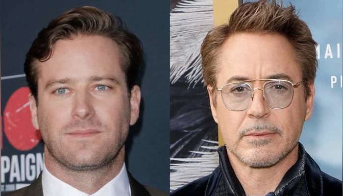 Armie Hammer addresses Robert Downey Jr. rehab payment comment