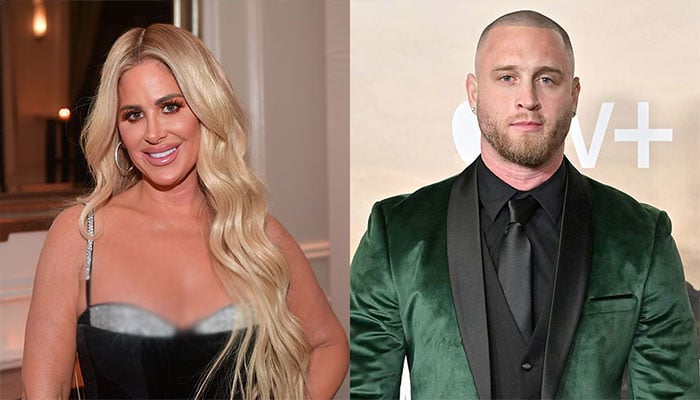 Kim Zolciak-Biermann teases potential onscreen romance with Chet Hanks.