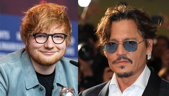 Ed Sheeran sparks debate over his union with Johnny Depp