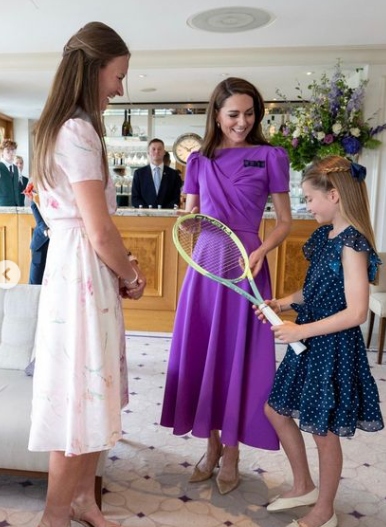 Kate Middletons Wimbledon outfit holds connection with Princess Charlotte