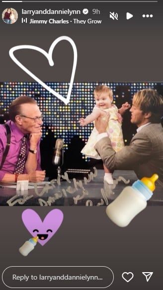 Larry Birkhead shares adorable throwback with daughter on Larry King Live