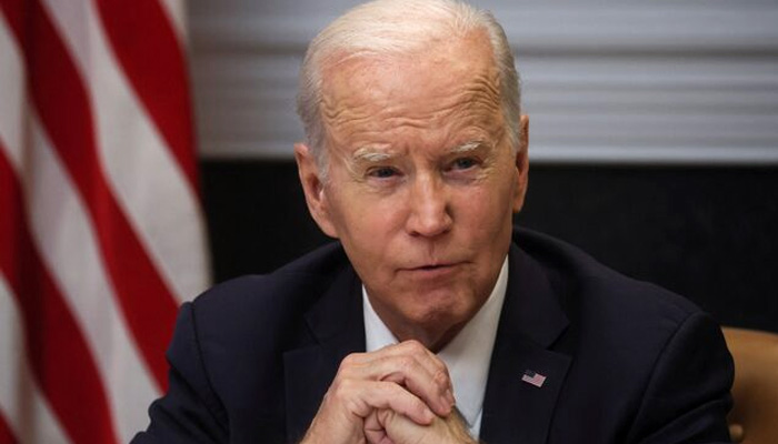 U.S. President Joe Biden meets with members of his Investing in America Cabinet in the Roosevelt Room at the White House in Washington, U.S., May 5, 2023. — Reuters