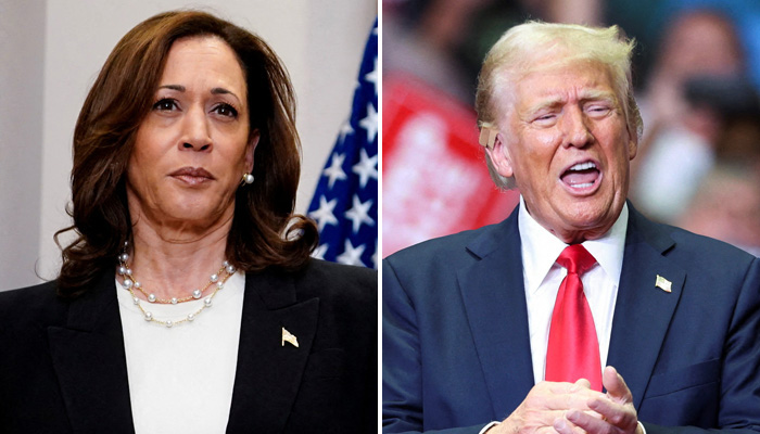 US Vice President Kamala Harris (L) and Republican presidential candidate Donald Trump. —Reuters/File