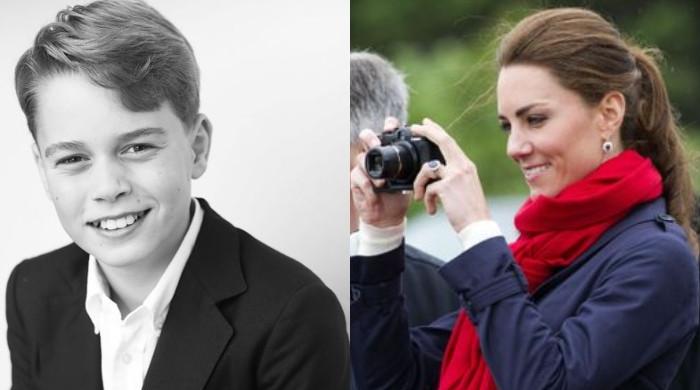 Kate Middleton turns photographer on Prince George's 11th birthday