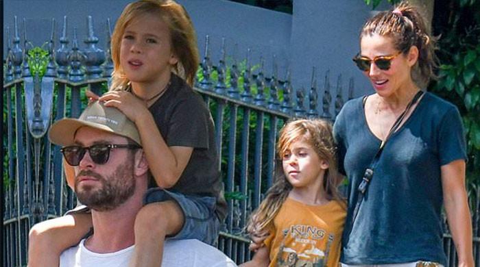 Chris Hemsworth and Elsa Pataky enjoy family fun in Barcelona ball pit