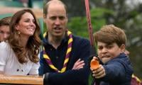 Shy Prince George Offers Great Support To Prince William, Kate Middleton