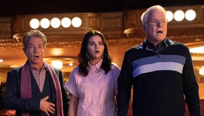 Only Murders in the Building features trio, Selena Gomez, Martin Short and Steve Martin