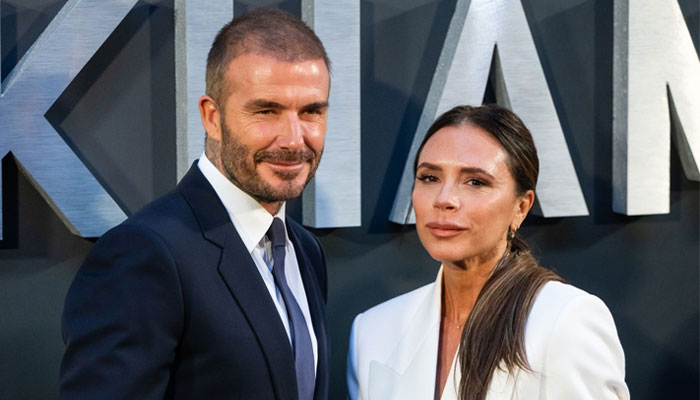 Victoria Beckham jokingly slammed her husband David for making her look ginger