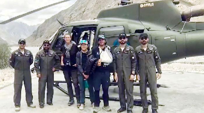 Three foreign climbers stuck on K2 rescued by Pakistan Army