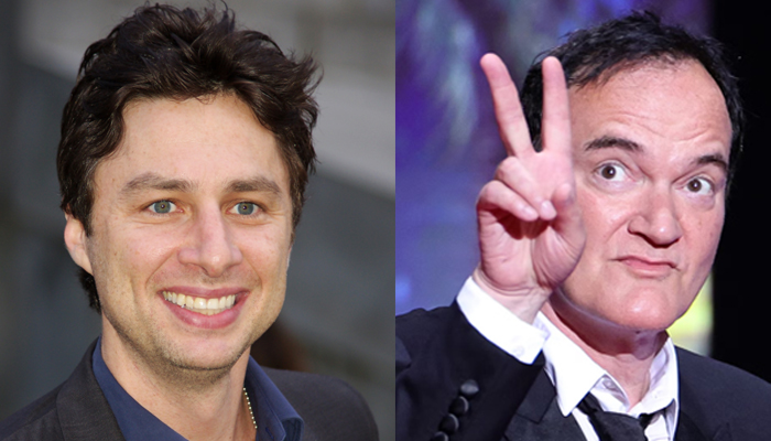 Zach Braff reveals having posters of  Quentin Tarantinos Reservoir Dog on his room walls