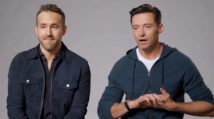 Ryan Reynolds teases Hugh Jackman over divorce jokes on Jimmy Kimmel Live