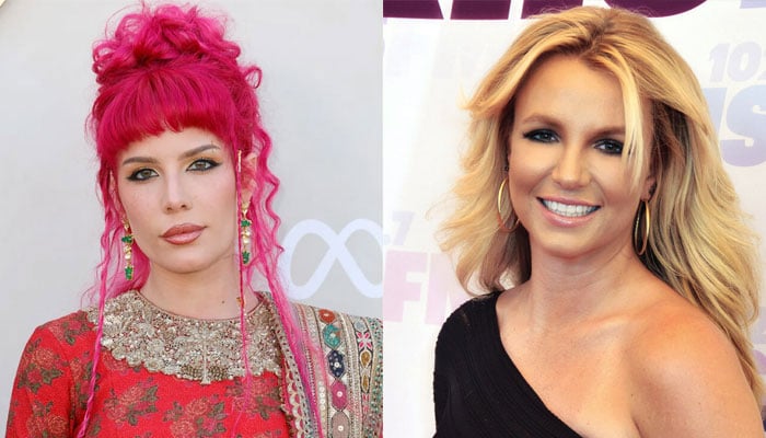 Halsey honours Britney Spears reaction to her new single Lucky