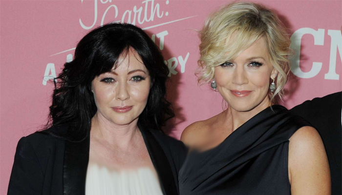 Jennie Garth opened up about her and Beverly Hills 90210 co-star Shannen Dohertys bond