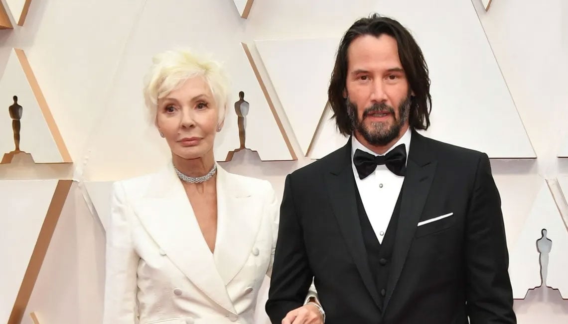 Keanu Reeves honors his mother in comic-con tribute.