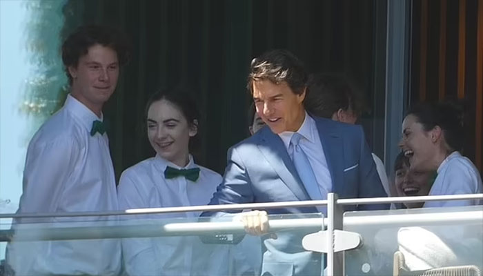 Tom Cruise steals the show at Paris Olympics.