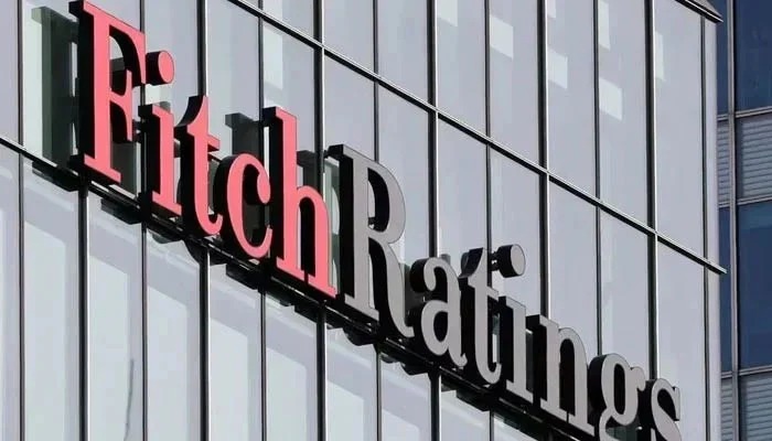 The Fitch Ratings logo is seen at their offices at Canary Wharf financial district in London,Britain, March 3, 2016. — Reuters