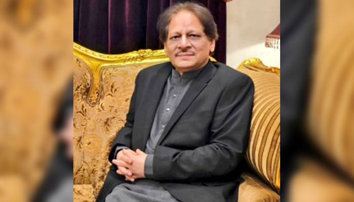 Former Sindh governor Dr Ishratul Ibad poses for a photo in this released on May 29, 2024. — X/@drishratulebad